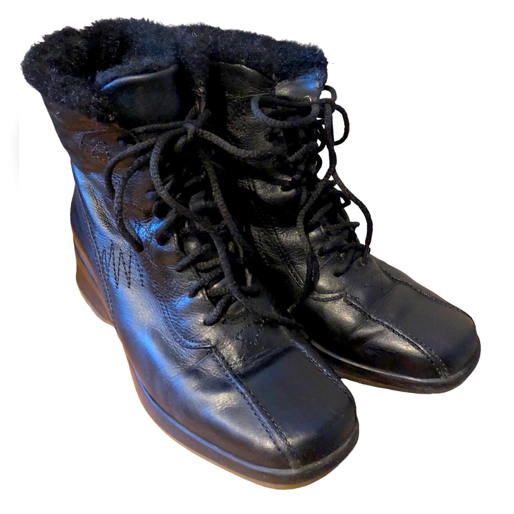 Naturalizer Women's Boots - Size 8 US Black Leather